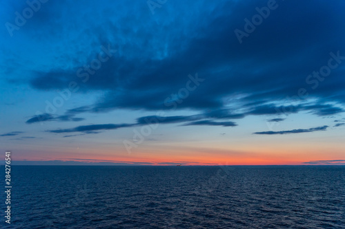 Baltic sea at beautiful sunset © photoexpert