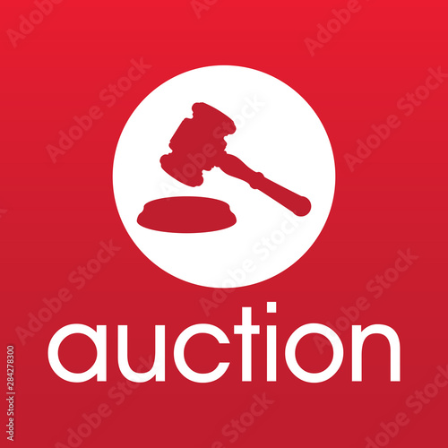 Vector set of logos for bidding and auctions