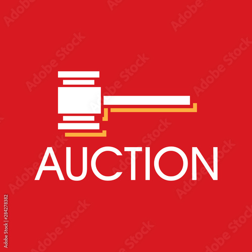 Vector set of logos for bidding and auctions