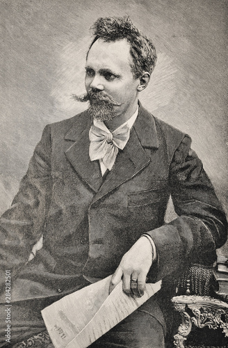 Engelbert Humperdinck - Illustration from 1894 photo