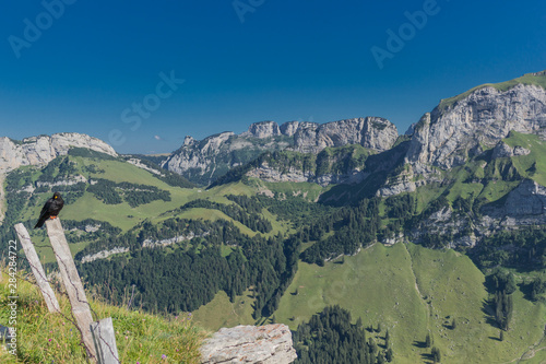 Schöne Erkundungstour durch die Appenzeller Berge in der Schweiz. - Appenzell/Alpstein/Schweiz photo