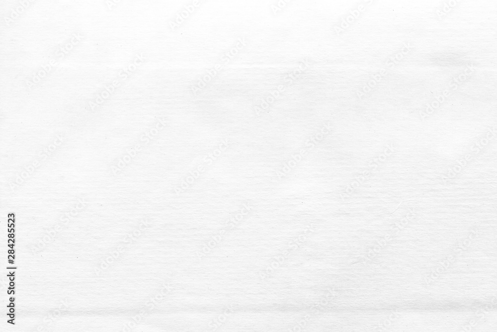 Cardboard white texture close-up. Light old paper background. Grunge concrete wall. Vintage blank wallpaper.
