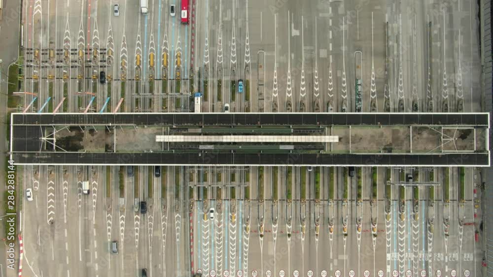 Seoul tollgate Looking down from the Sky, Korea's Highway. Seoul tollgate Looking down from the Sky, Korea's Highway.