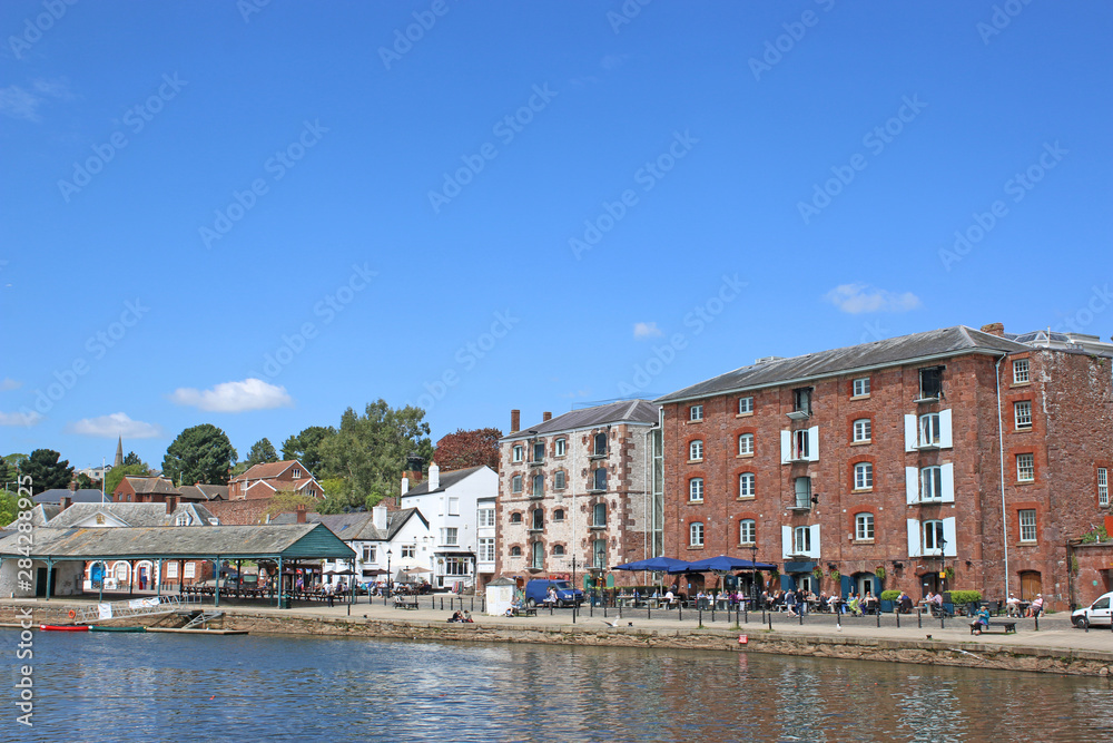 Obraz premium Exeter Quay, Devon