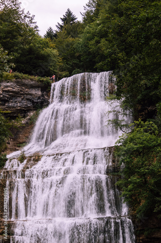 Waterfalls in Jura  hedgehog waterfalls