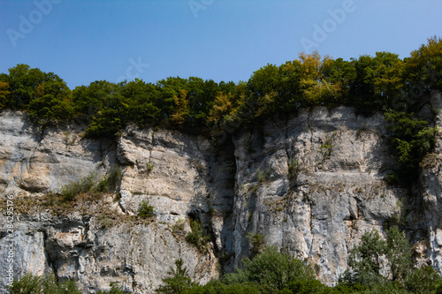 High mountains landscape in Jura