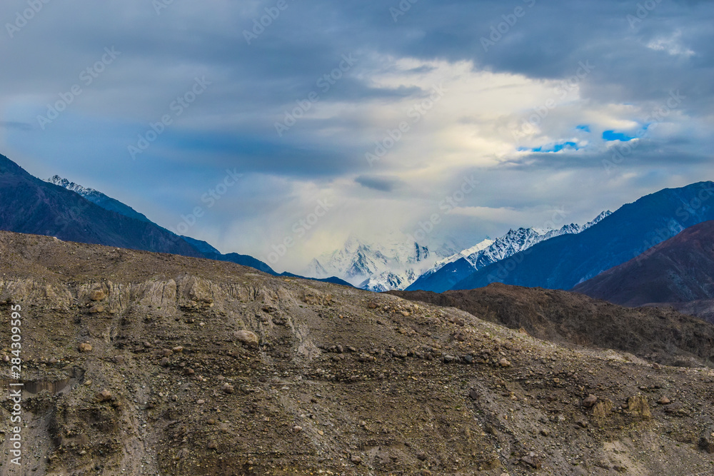 Hidden Nanga Parbat Peak from Astore Turn, Karakorum Highway