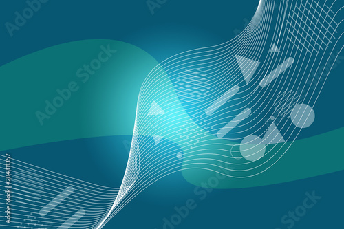Beautiful azure abstract background. Blue neutral backdrop for presentation design. Green base for website, print, base for banners, wallpapers, business cards, brochure, banner, calendar, graphic art
