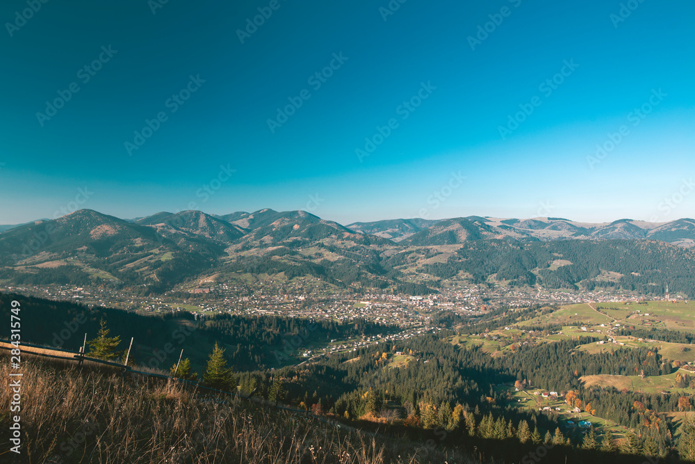 village in the mountains