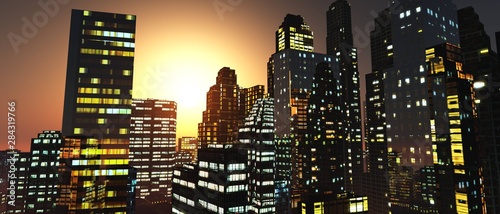 Photography Evening city