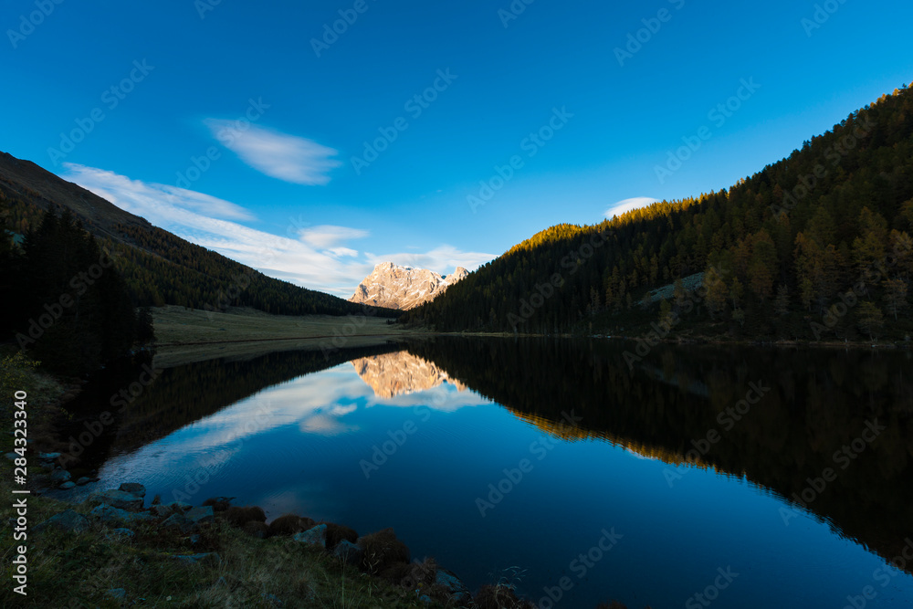 Lake of Calaita in the Lozen valley