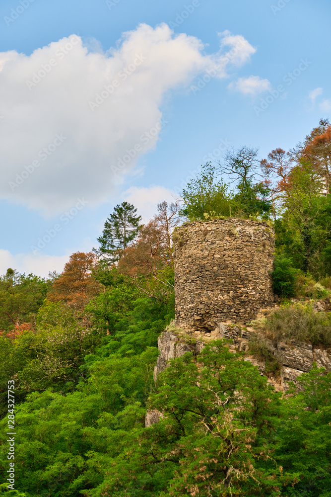 Castle ruins Zboreny Kostelec