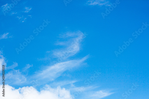 Blue sky with cloud at Phuket Thailand.