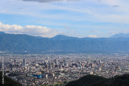 甲府の街並み（山梨県甲府市）,kofu city,yamanashi pref,japan