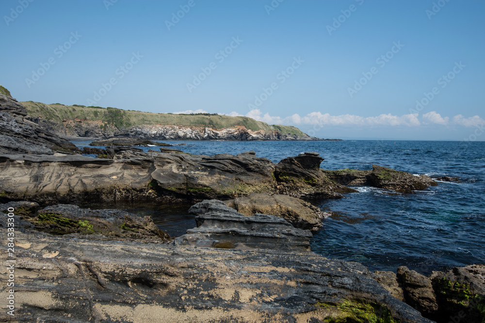 城ヶ島 赤羽根崎の岩礁地帯 城ヶ島 赤羽根崎の岩礁地帯