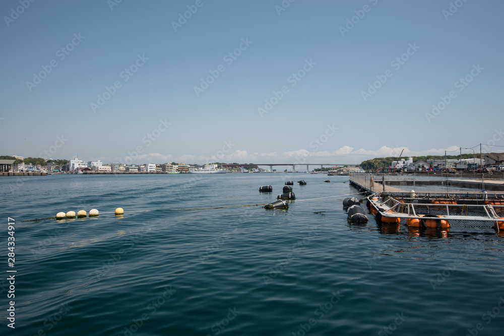 三崎漁港 城ヶ島渡船から見た景色