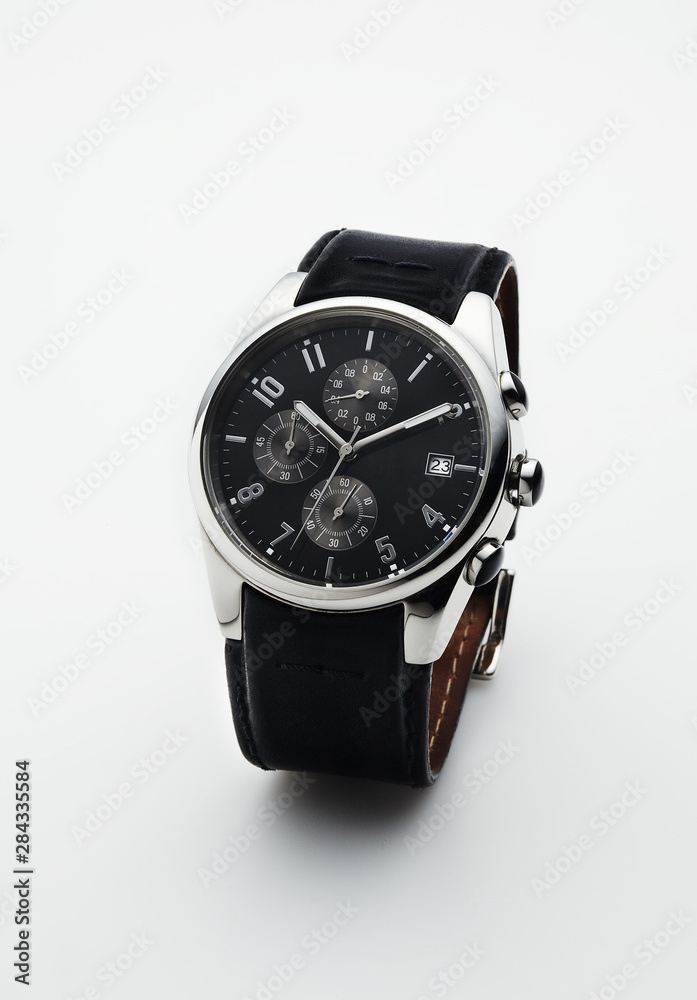 Wristwatch on white background. Wristwatch on white background.