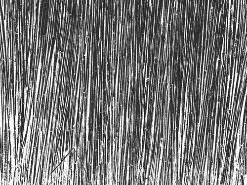 Distress old dry wooden texture. Black and white grunge background. Vector illustration