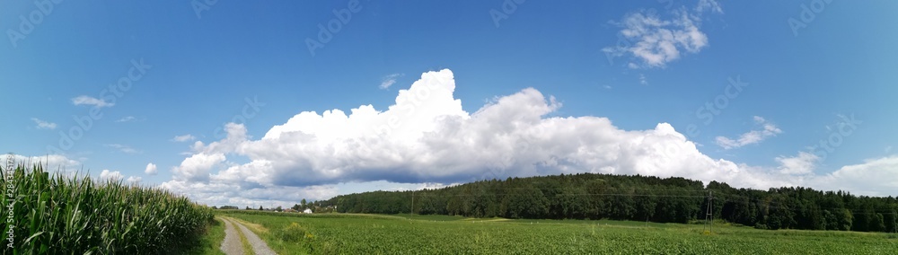 clouds and  panorama