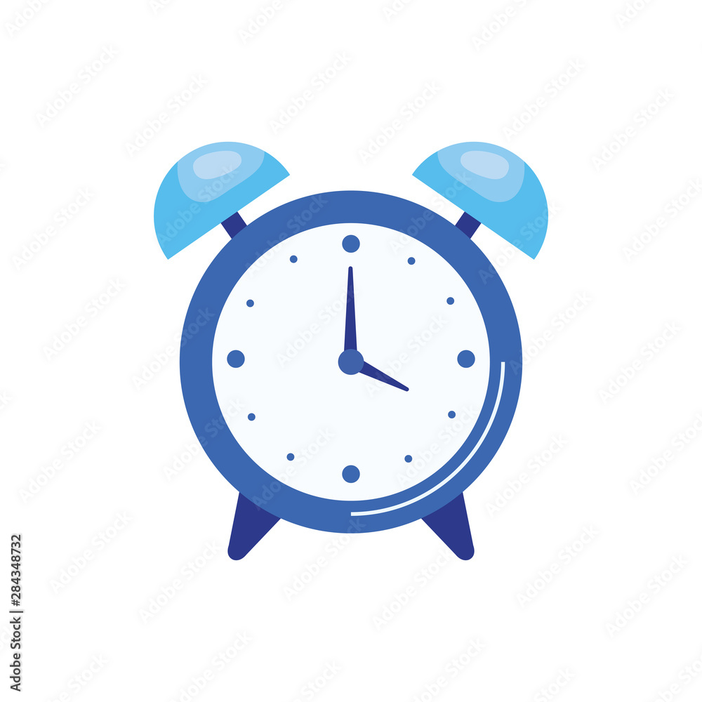 alarm clock watch isolated icon