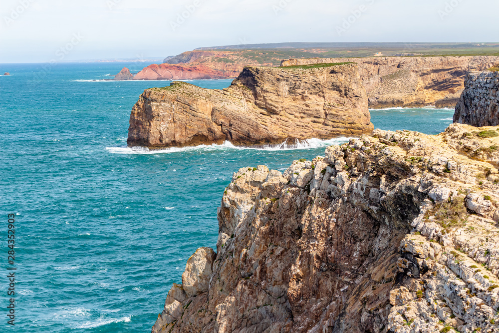 Obraz premium Cliffs of Cape San Vicente