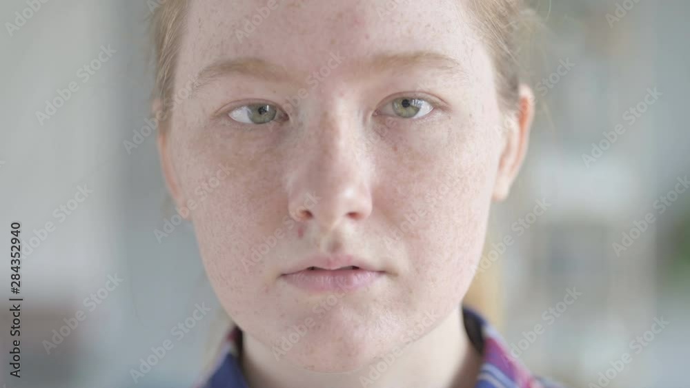 Close Up of Young Woman's face Close Up of Young Woman's face