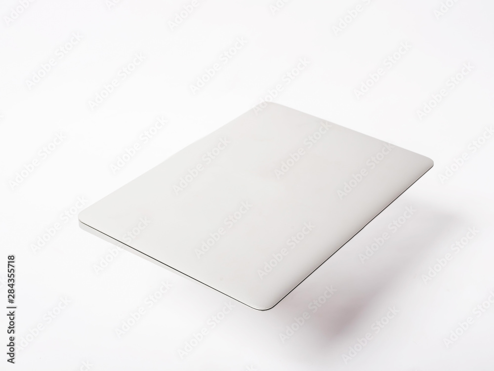grey laptop with a white background grey laptop with a white background