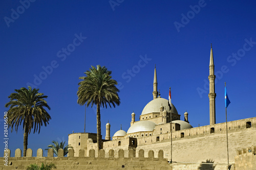 The Mosque of Muhammad Ali at the Citadel, also known as the Alabaster Mosque. Is the most popular Islamic mosque among tourists.