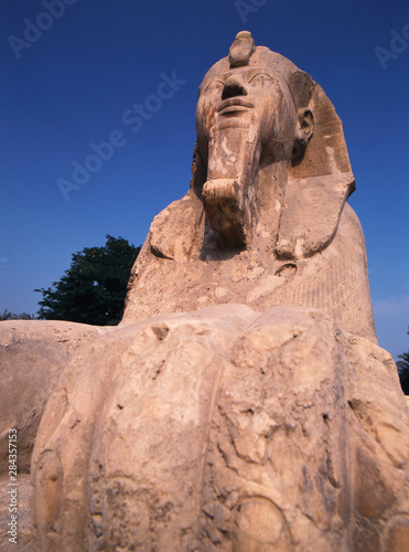 Egypt, Giza, Sculpture of Great Sphinx