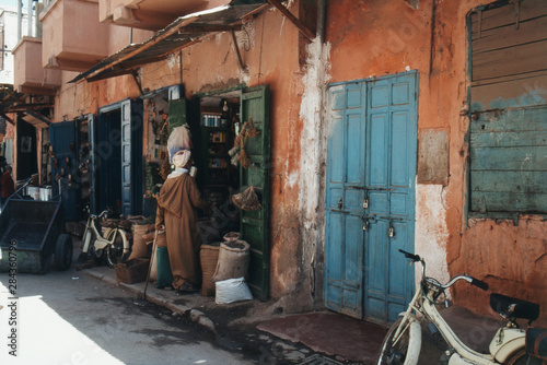 Morocco, Marrakesh, Shops