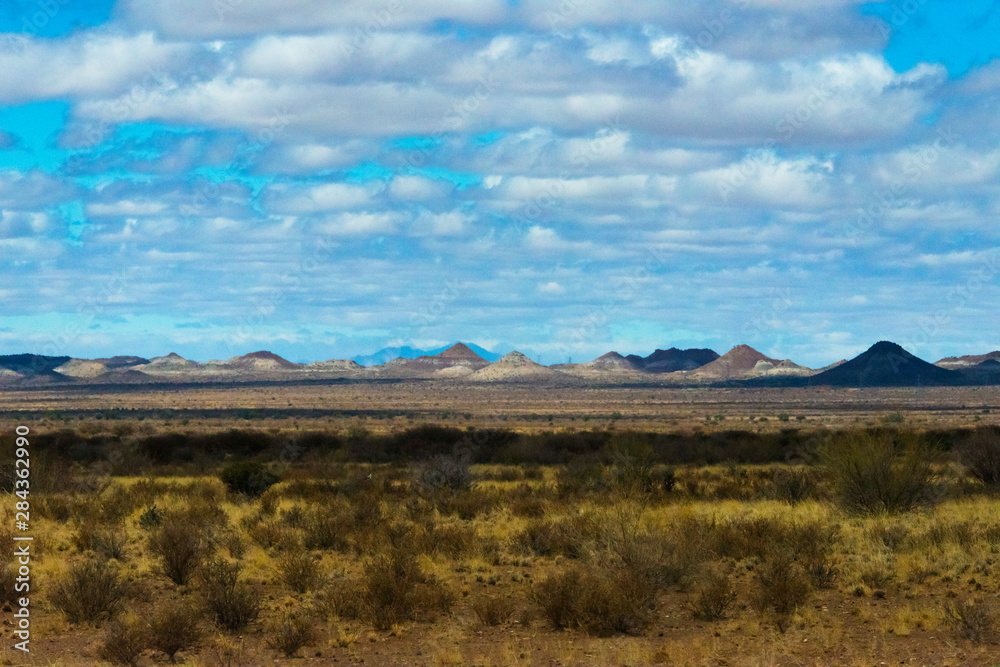 Landscape of Kalahari Desert, Karas Region, Namibia