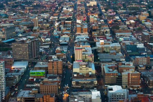 Cityscape of Johannesburg from Top of Africa, South Africa