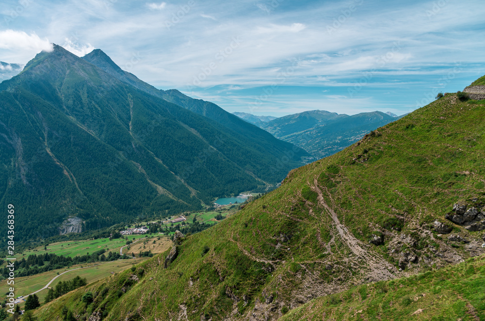 High View from Assietta street on mountain