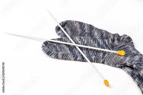 Stricknadeln mit Socken © Mr.Stock