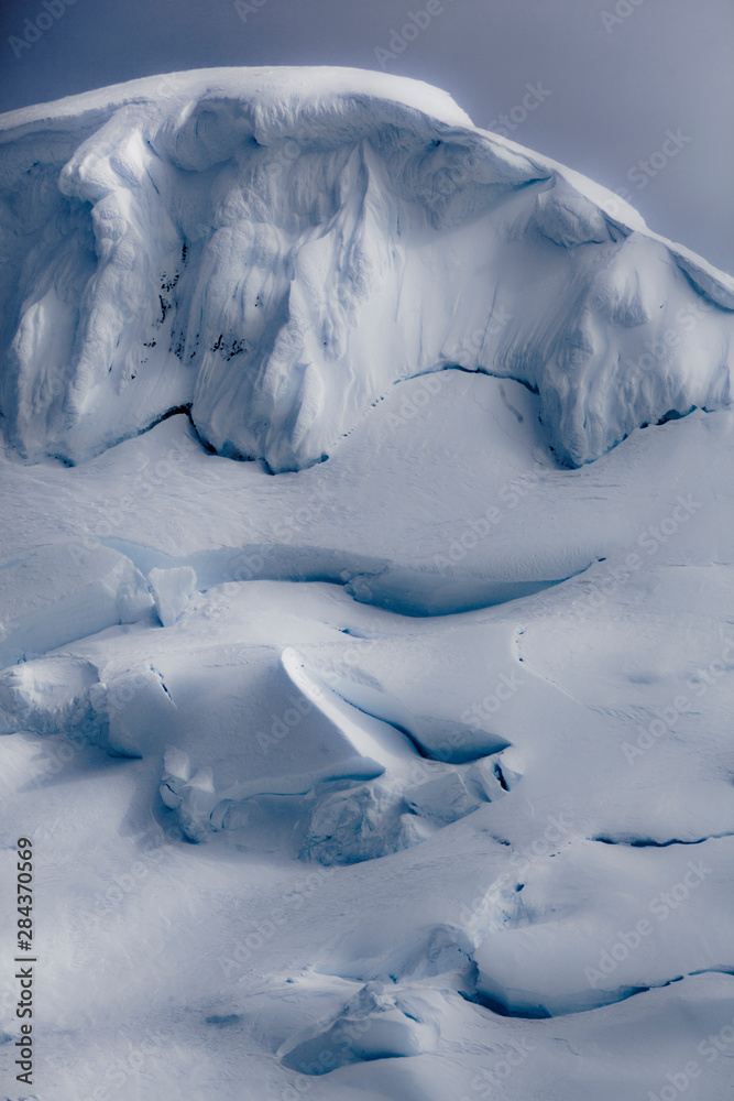 Antarctica. Glacial Ice