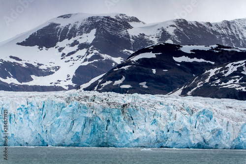 Nordenskjold Glacier. South Georgia Islands. photo