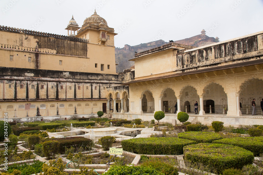 India, Rajasthan, Jaipur, Amber Fort.