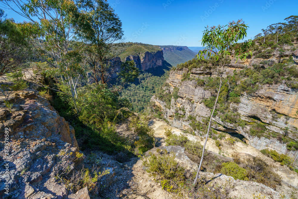 hiking to norths lookout, blue mountains national park, australia 17