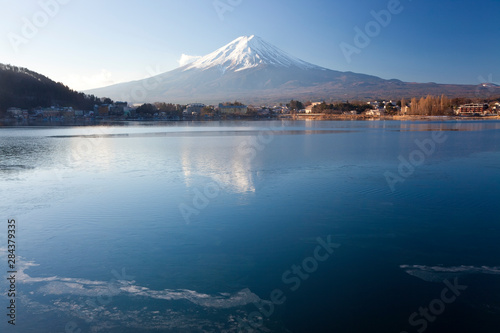 Lake Kawaguchi, Mount Fuji, Japan
