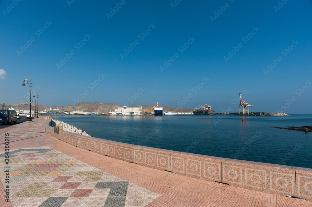Mutthra Corniche, Muscat, Oman.