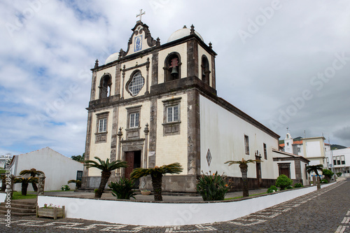 Church Of Nossa Senhora Do Rosario Lajes, Flores Island , Azores, Portugal photo
