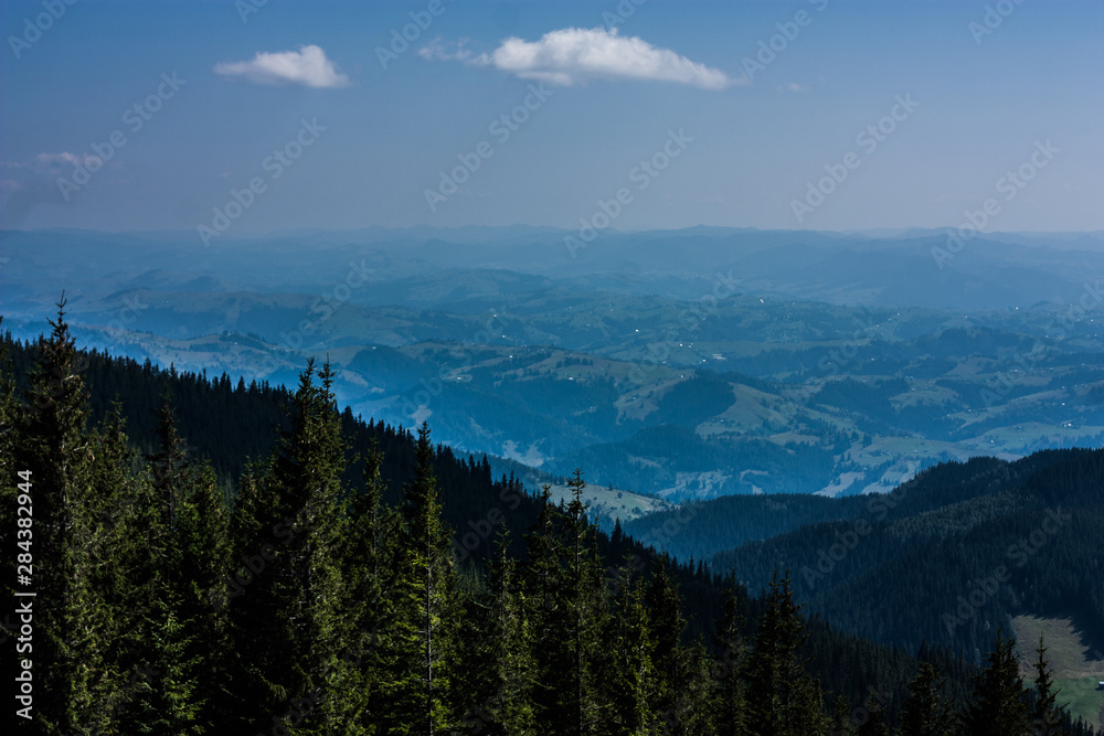 Panoramic view from Bila Kobyla