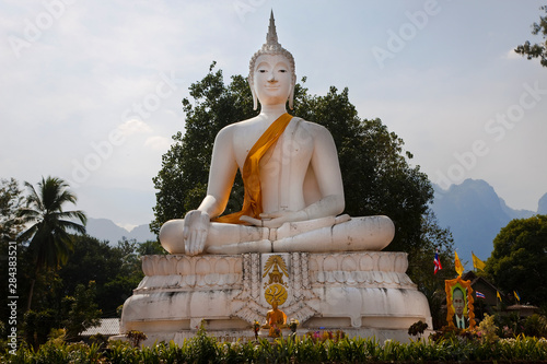 Buddha Statue, Thong Pha Phum, Thailand photo