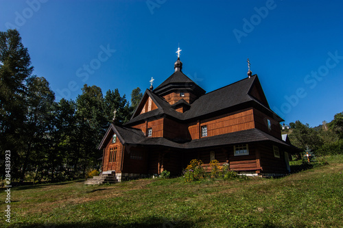 Wooden church in Carpathian