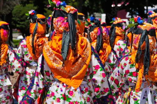 Photography Girls in traditional costume, Istanbul, Turkey