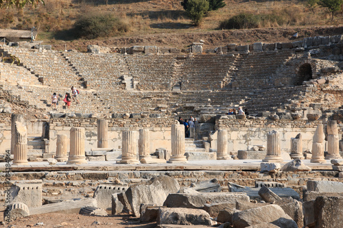 Turkey, Izmir Province, Selcuk, Ephesus. Odeon.
