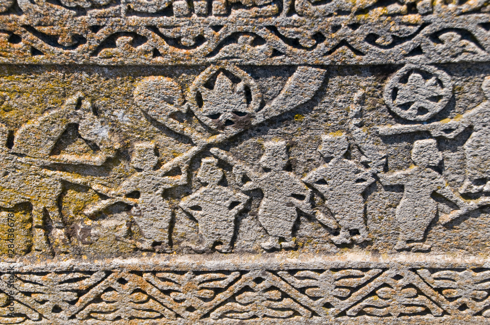 Petroglyphs, Qobustan, Unesco World Heritage Site, Azerbaijan