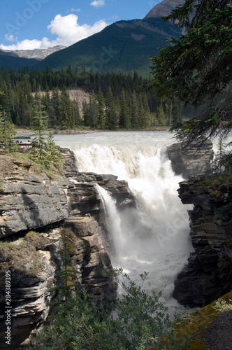 Athabasca Falls  Jasper National Park Alberta  Canada