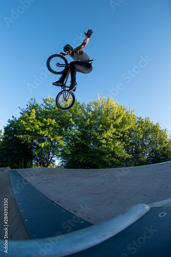 BMX Bike Stunt