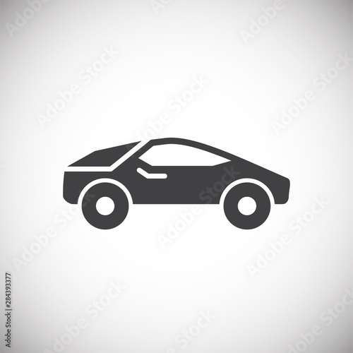 Transportation related icon on background for graphic and web design. Simple illustration. Internet concept symbol for website button or mobile app.